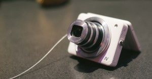 a close-up of a camera