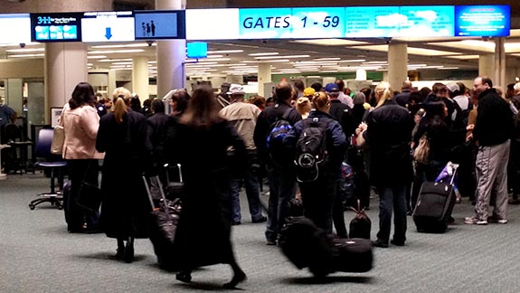 TSA PreCheck Lines at MCO Orlando