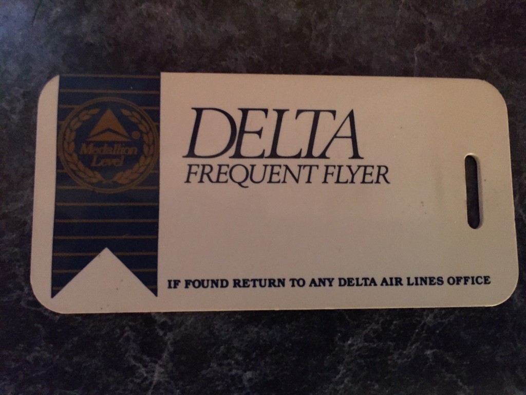 A throwback to an old Delta Frequent Flyer card