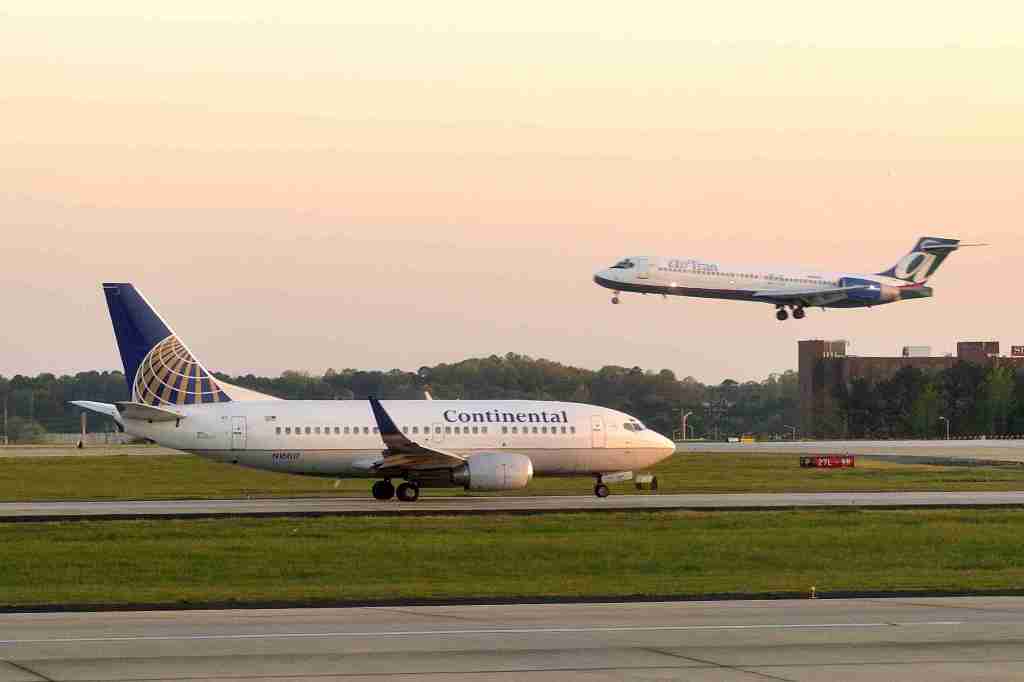 Continental and AirTran